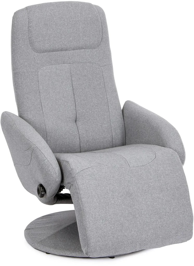 Modern Fotel Szürke Szövet Kárpittal. TONY