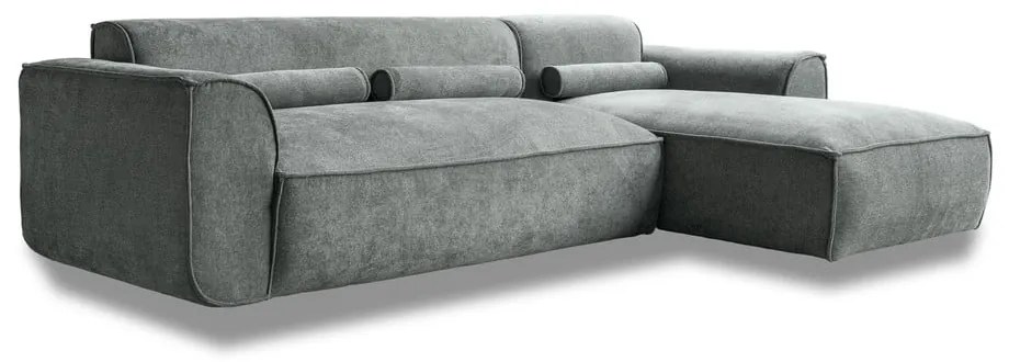 Zöld sarokkanapé (jobb oldali) Flex Felix – Miuform