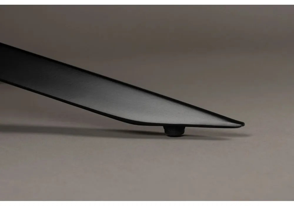 Fehér bársony fotel Vince – Dutchbone