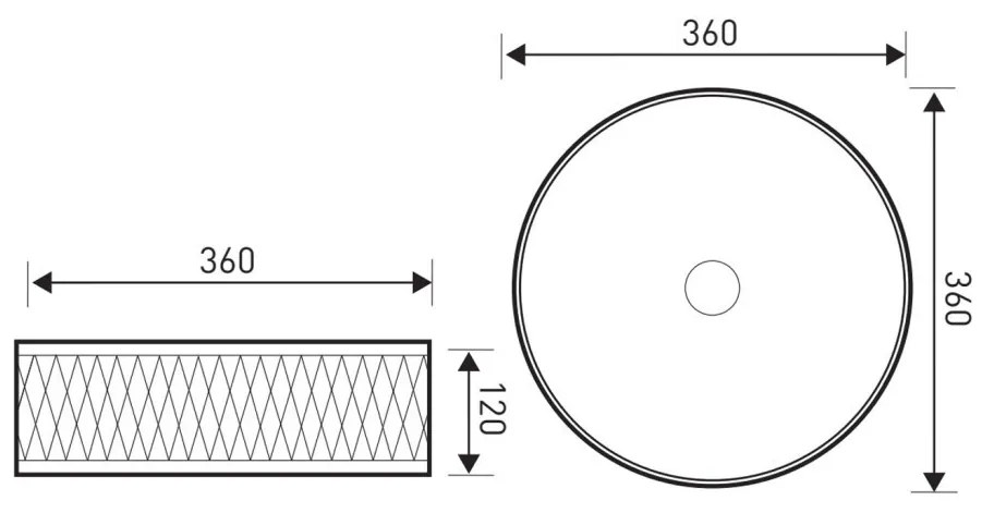 KR-704 kerámia design mosdó