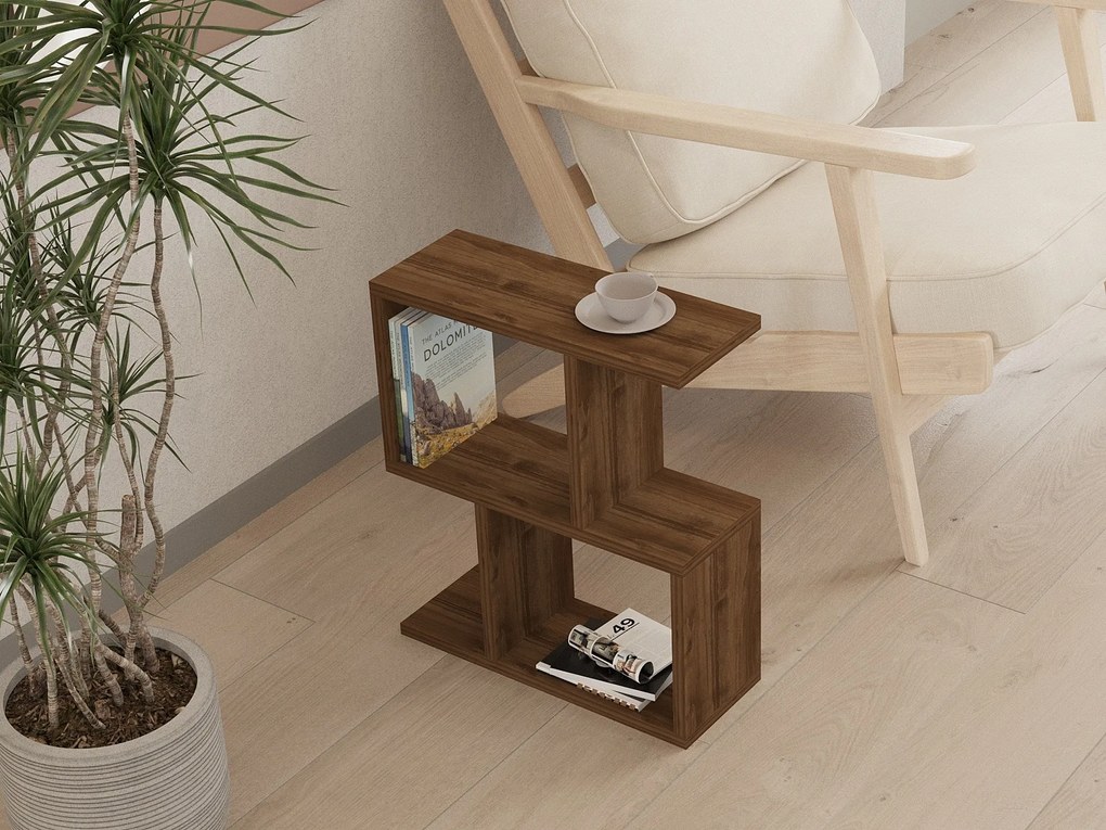 Kis asztal Zet - Walnut
