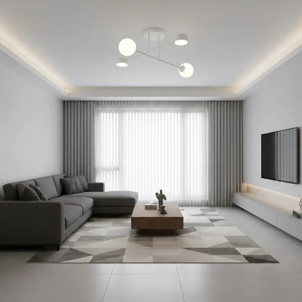 Felületre szerelhető csillár HOLON 2xG9/8W/230V + 2xGX53/12W fehér