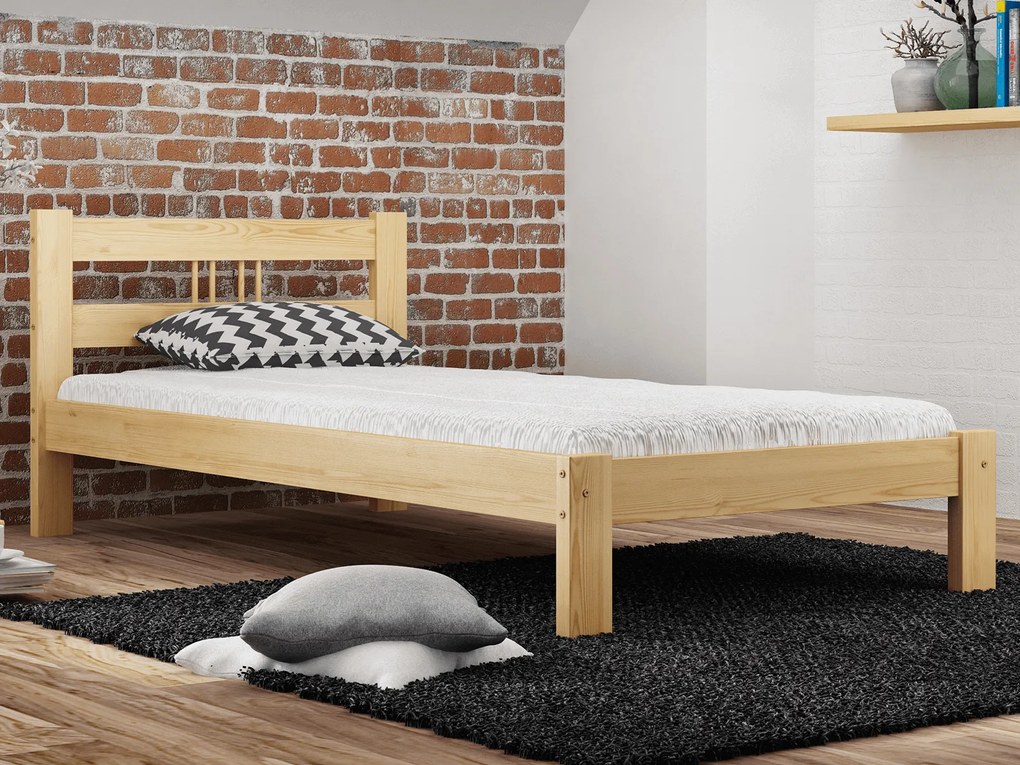 Fenyő ágy 90x200 Virginia fenyő