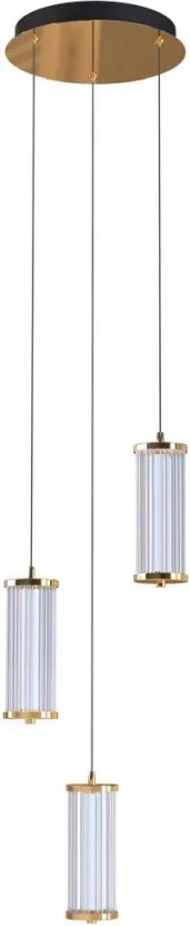 Zuma Line CALLY MD3147-3A-3GT Függőlámpa 1x24W/LED 2700K-6000K 2800lm IP20