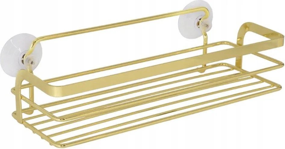 Niagara Gold fürdőszobai kosár elegáns tároló polc