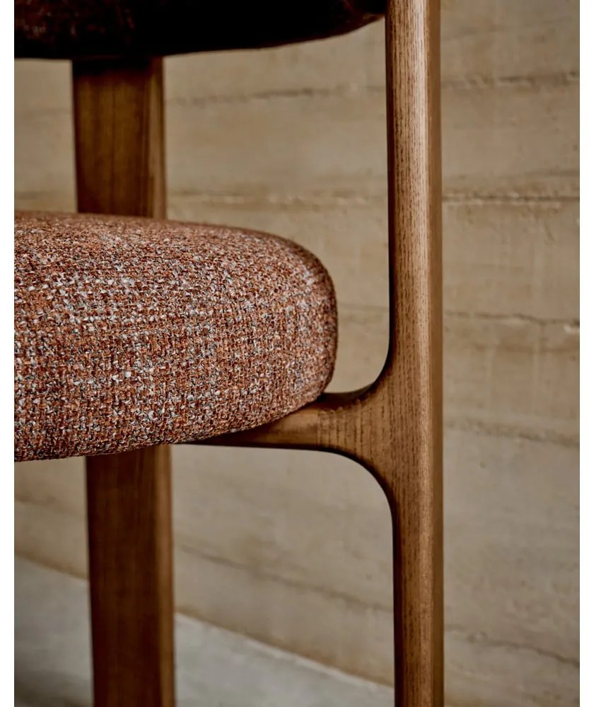 Barna kőrisfa étkezőszék Granite – Kave Home