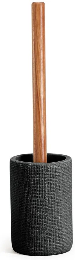 Erga Craft, álló WC kefe, fekete matt, ERG-08572