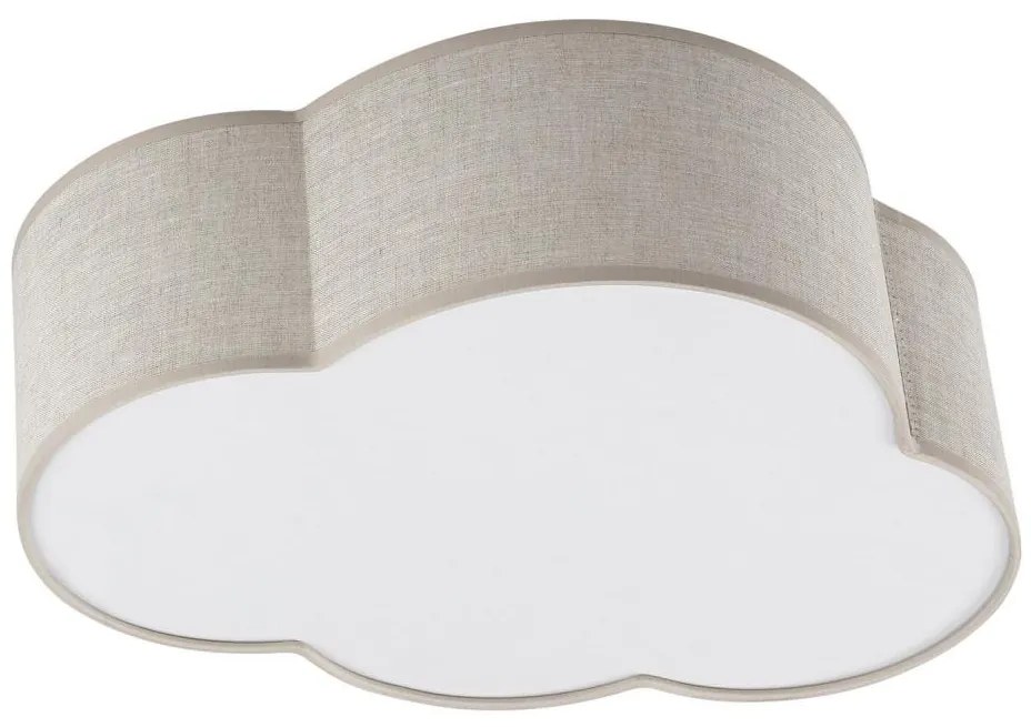 Brilagi - Gyermek mennyezeti lámpa NIMBUS MINI LINEN 2xE27/15W/230V 31x43 bézs 11231