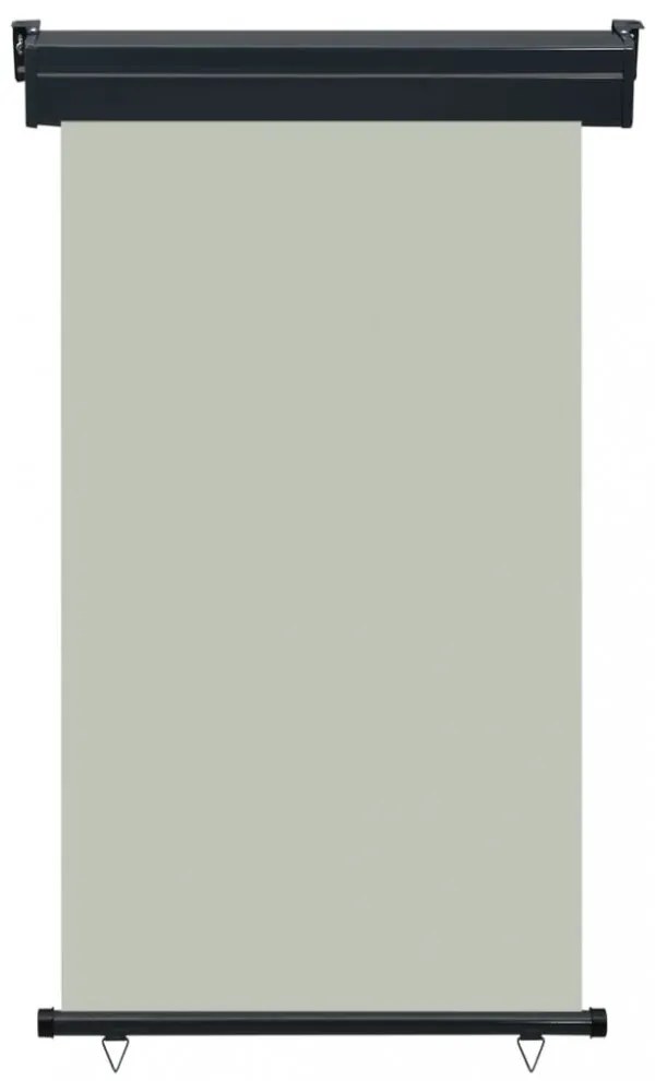 szürke oldalsó terasznapellenző 105 x 250 cm
