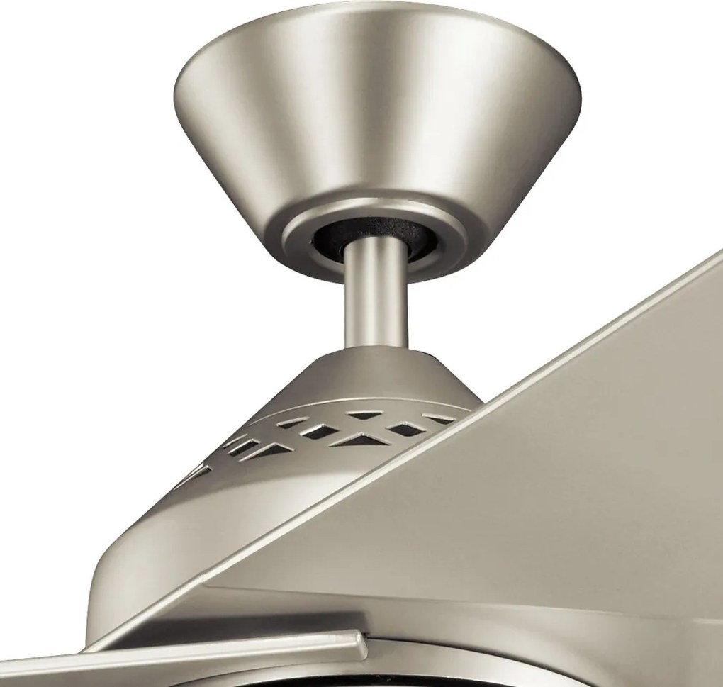 KICHLER KLF-JADE-60-BN JADE Ventilátoros lámpa Nikkel, Ezüst LED IP44