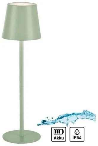 Leuchten Direkt 19250-43 - LED Kültéri újratölthető lámpa EURIA LED/3W/5V IP54