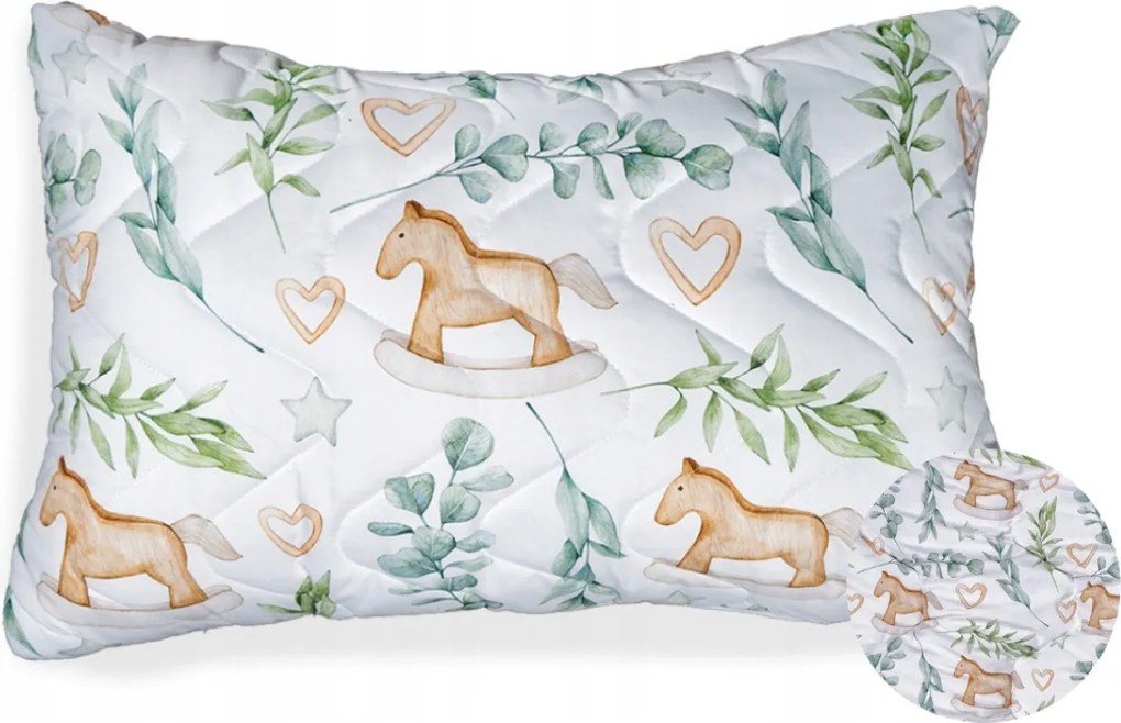 Gyerekpárna 2 Az 1-BEN50X70CM Antiallergén Puha Premium-termék Pl