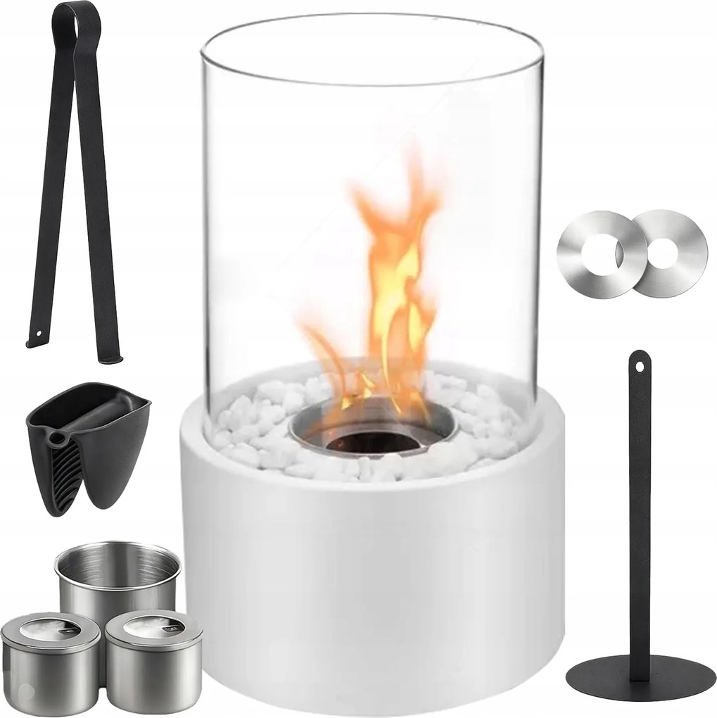 Szabadon Álló Füstmentes Biokandalló Otthonra Kerti Teraszra Bio Kandalló