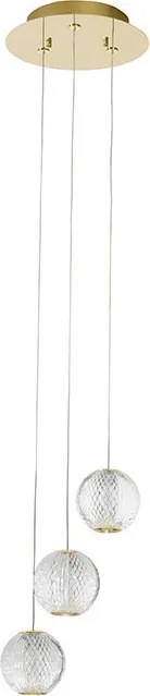 NOVALUCE 9695208 BRILLANTE Többágú Függesztett Lámpa LED IP20