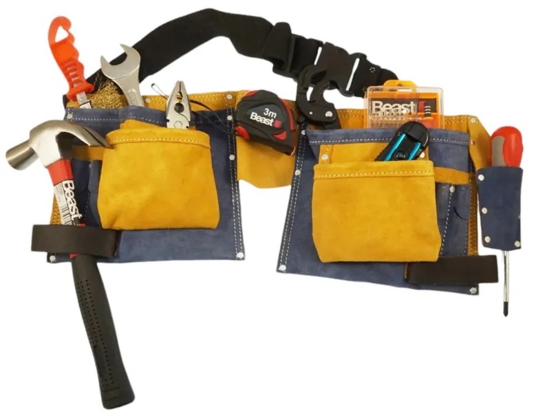 Bőr szerelőöv szerszámokra - Beast 262005