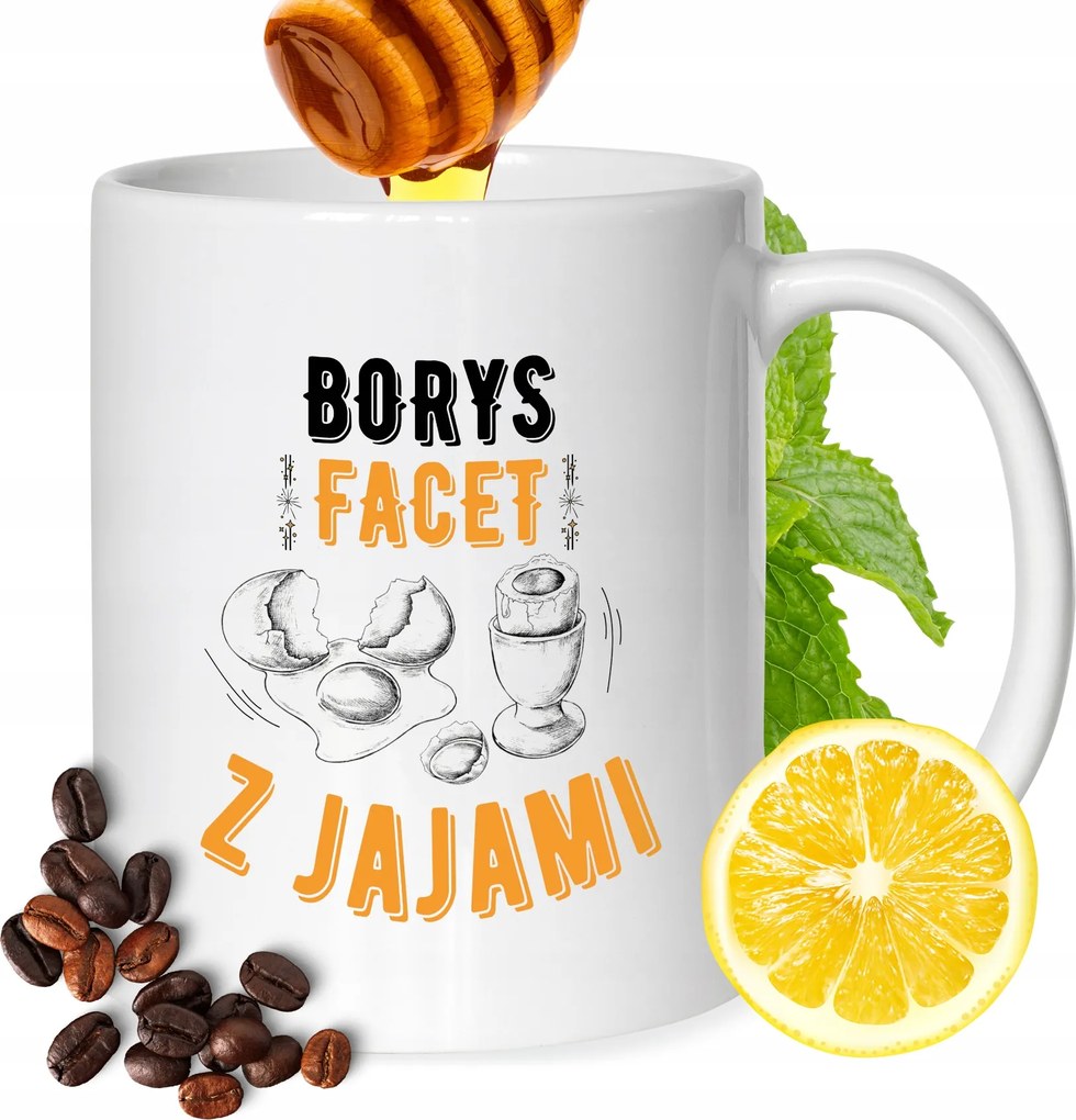 Borisz Bögre Férj Barátjának Nyomtatott Ajándék Fehér 330ml