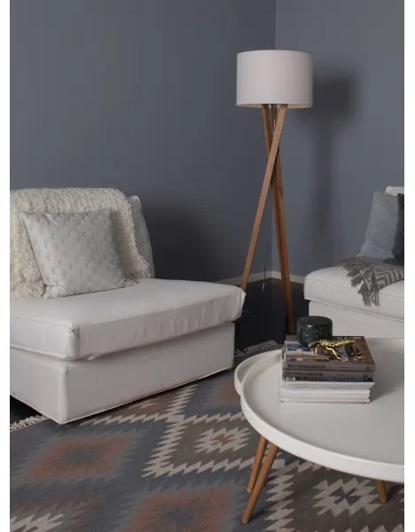 ByRydens 4100020-6002 - Állólámpa VEGA 1xE27/5W/230V bézs