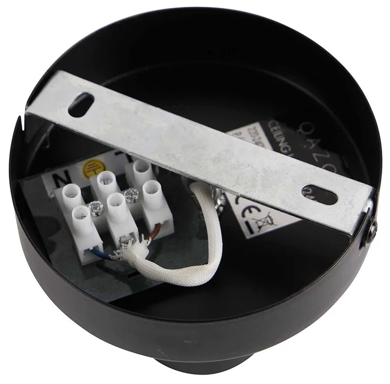 Okos mennyezeti lámpa fekete, beleértve a Wifi G95 - Facile