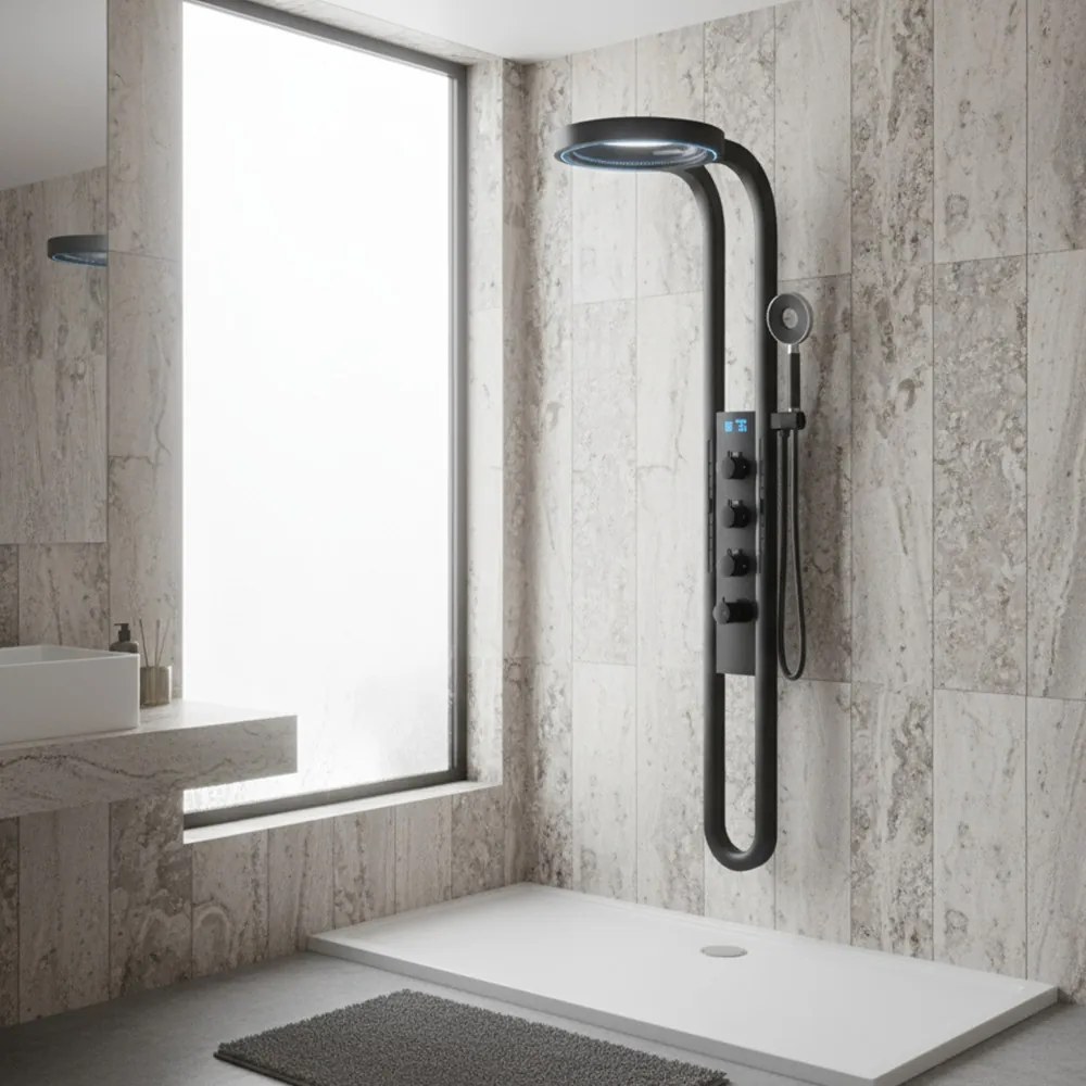 Aquajet hidromasszázs zuhanypanel