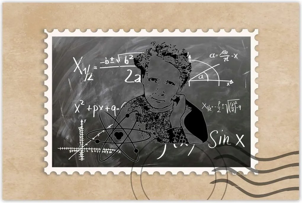 Poszterek 90x60 Maria Skłodowska Curie