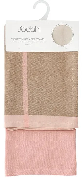Pamut konyharuha szett 2 db-os 50x70 cm Blocks – Södahl