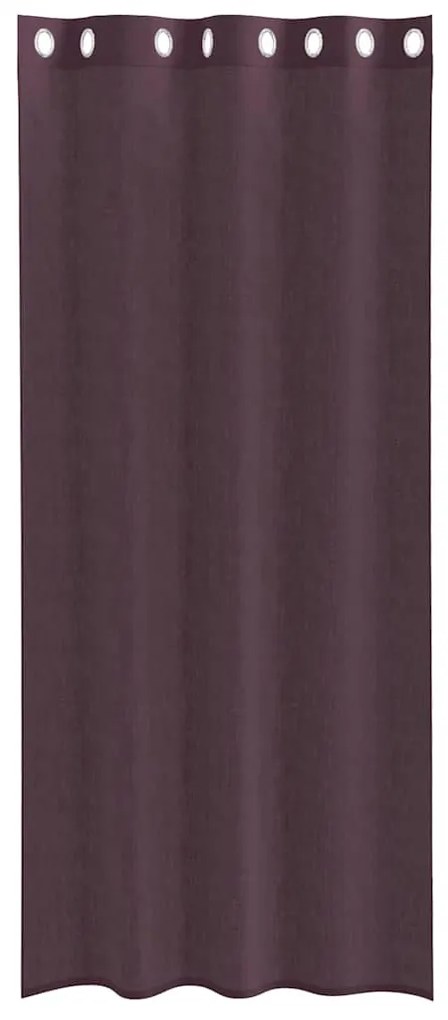 2 db lila fátyolfüggönyök rojtokkal 140x245 cm