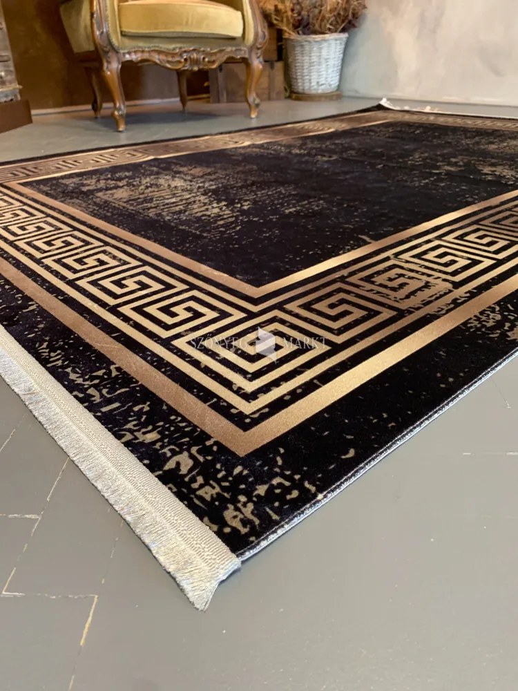 Velvet PS754V1 fekete szőnyeg 120x170 cm