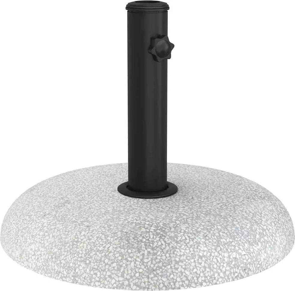 vidaXL Napernyőtalp Világosszürke Ø 45 x 33 cm Beton