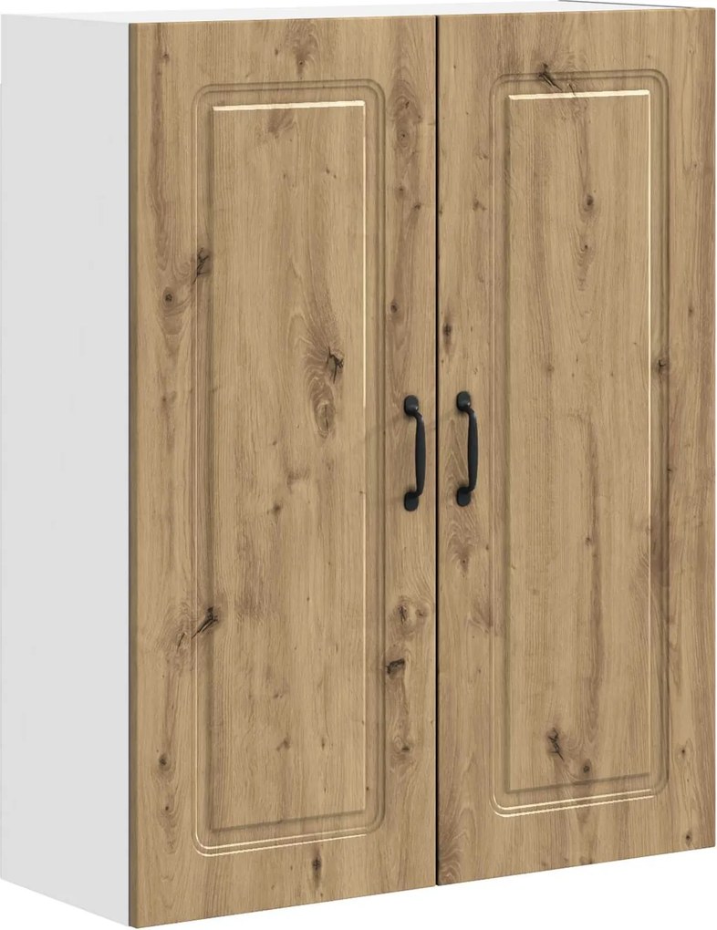 vidaXL Konyhaszekrény Kalmar Artisan tölgy 80 x 31 x 100 cm Faanyag