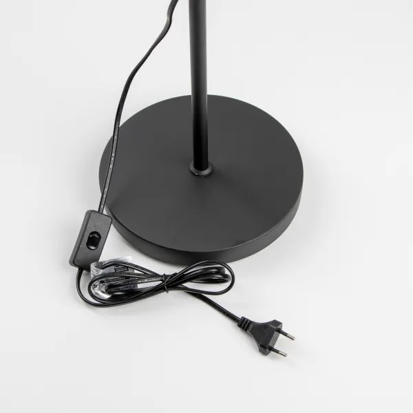 LED állólámpa 1xE27/7W/230V fekete
