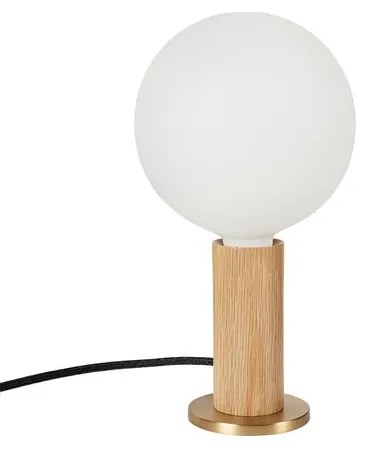 Natúr színű dimmelhető asztali lámpa (magasság 28 cm) Knuckle – tala
