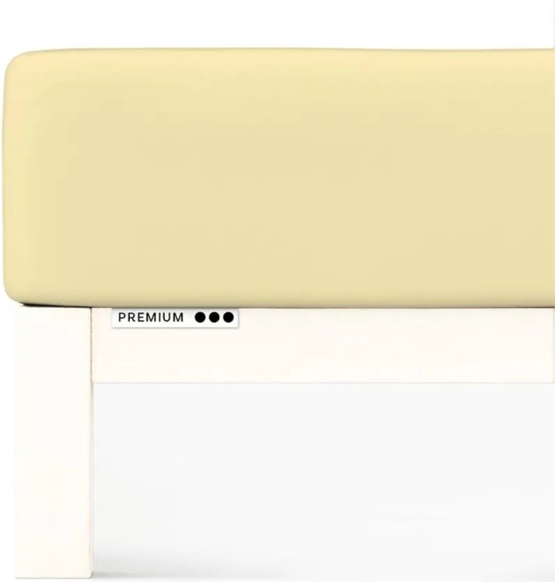 Schlafgut Premium lepedő 180x190-200x220 cm Yellow Mid 164