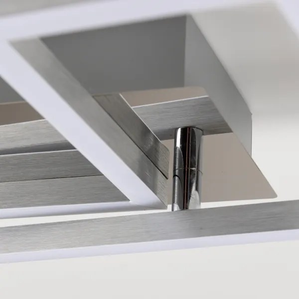 LED mennyezeti lámpa LED/17W/230V matt króm