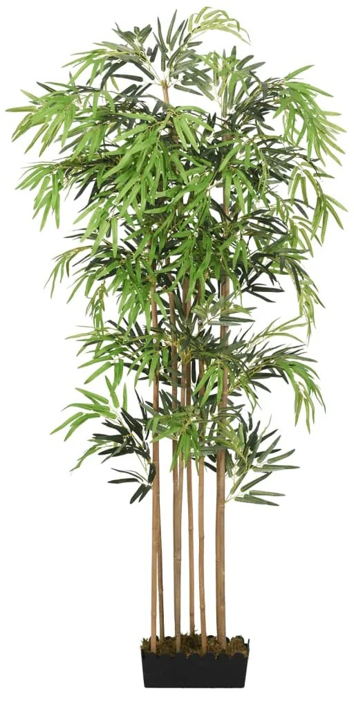 vidaXL zöld mű bambuszfa 1095 levéllel 150 cm