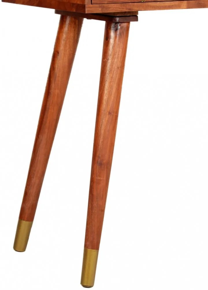 tömör akácfa tálalóasztal 90 x 35 x 76 cm