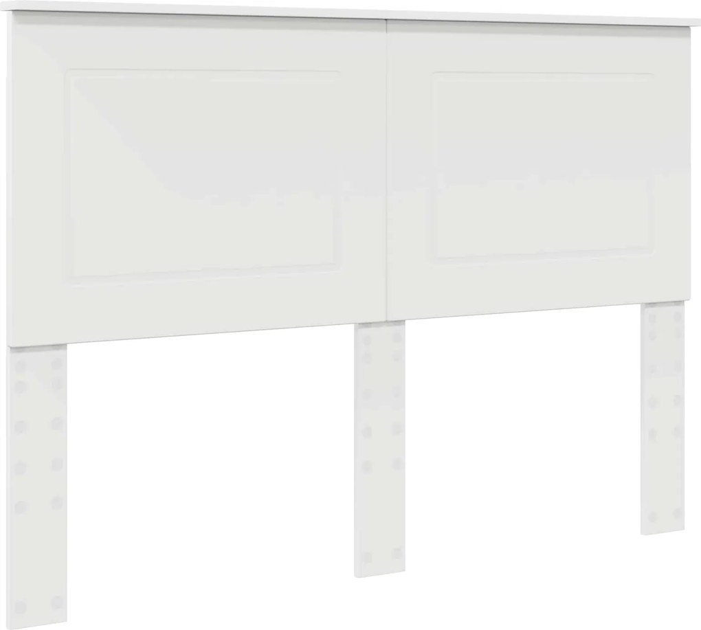 vidaXL Fejtámla Fehér 160 cm Faanyag