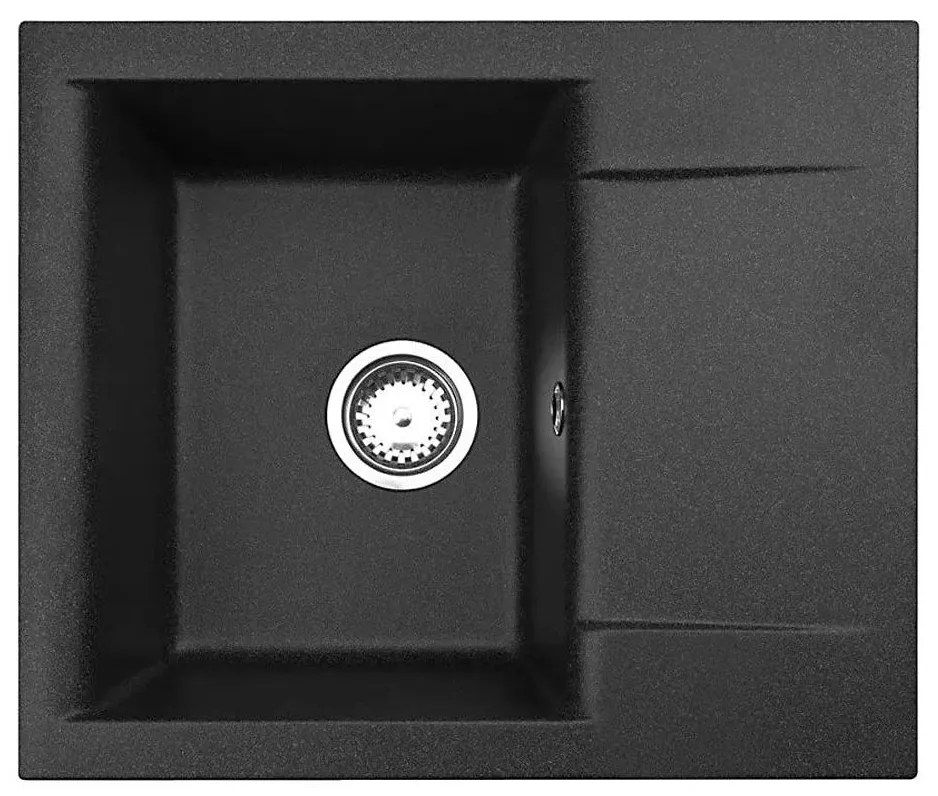 ALVEUS 1149116 - Mosogató GEM 59x50 cm gránit/fekete