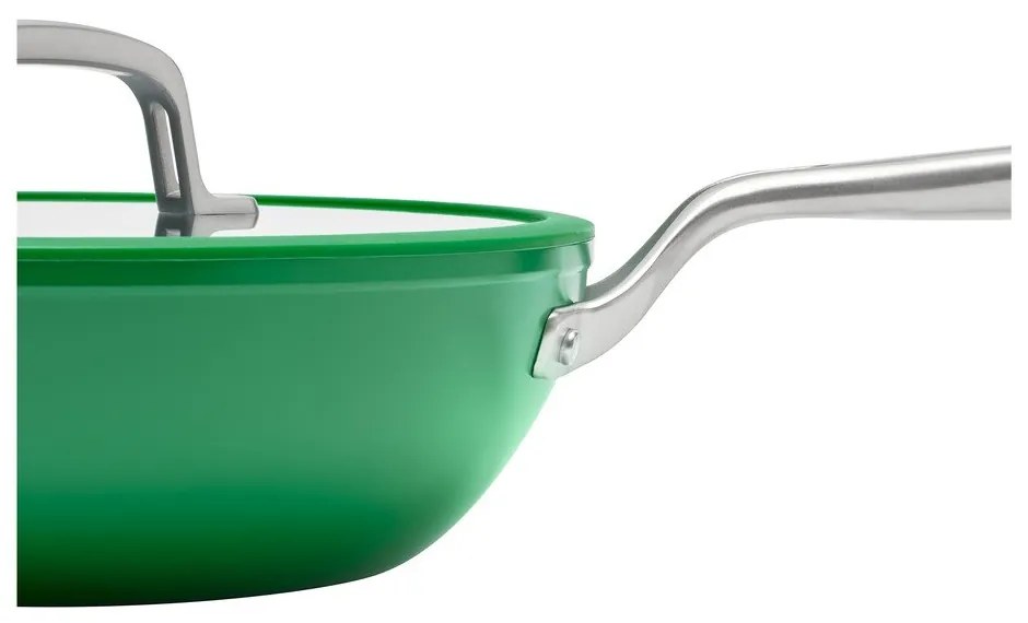 Wok serpenyő fedővel-kerámia felülettel ø 28 cm Meda 3.0 – FABINI