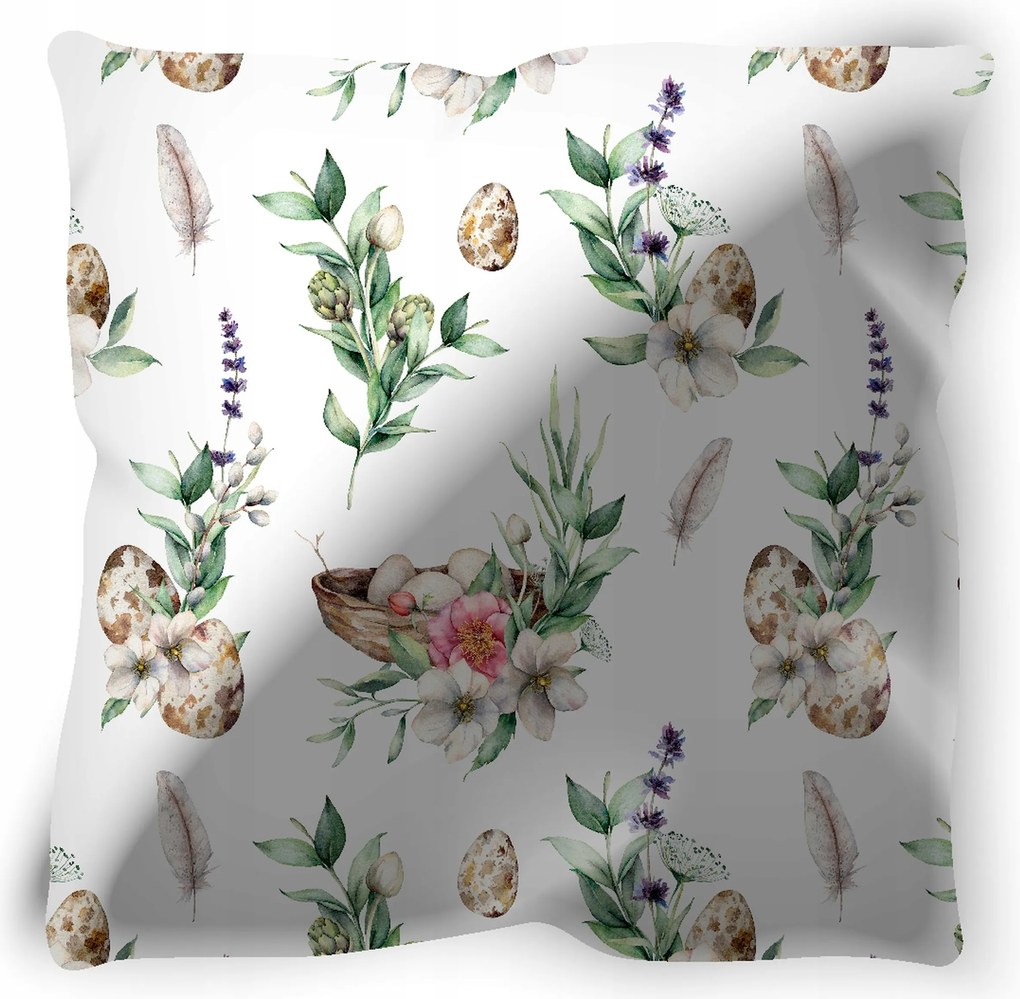 Dekoratív Párnahuzat Húsvéti Fészek 40X40 CM