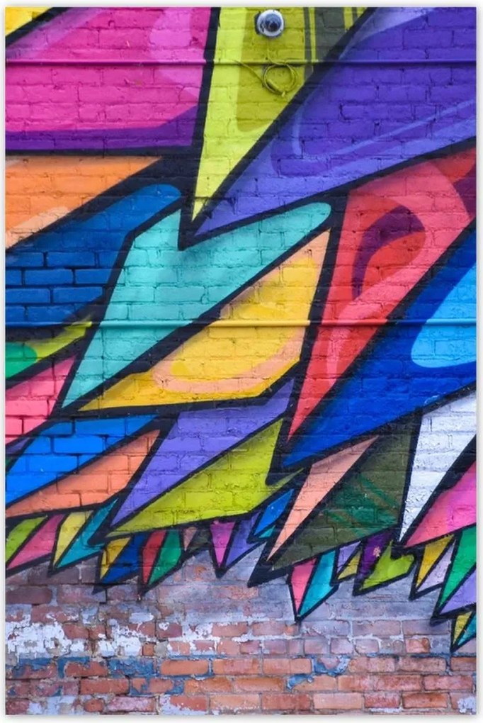 Poszterek 80x120 Graffiti falfestmények