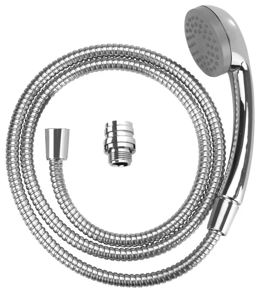 WENKO 22866100 - Zuhany UNIVERSAL 170x6,5 cm fényes króm/ezüst/szürke