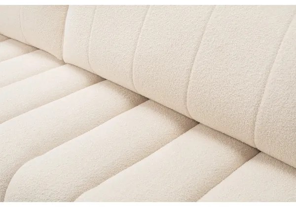 DESIO balos L-alakú sarokgarnitúra, ággyá nyitható és ágyneműtartós, bézs