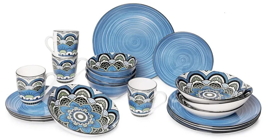 Porcelán étkészlet 20 db-os Orient - Bonami Essentials