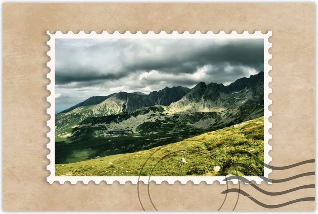 Poszterek 60x40 Tátra Lengyel hegyek Kilátás