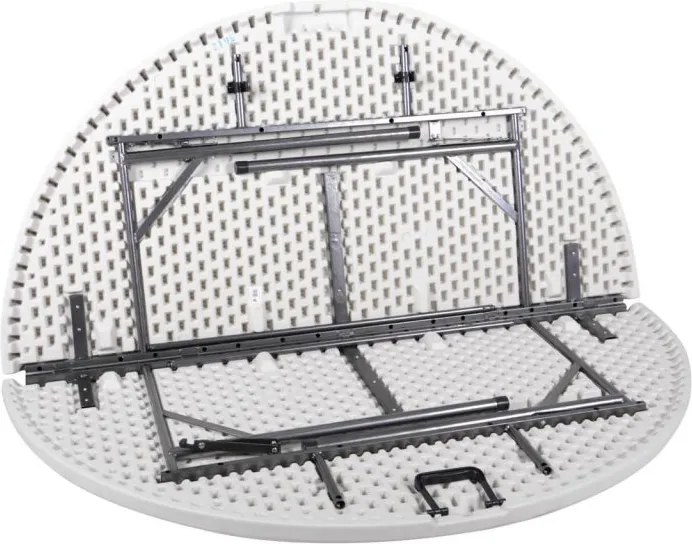 Kerti összecsukható körasztal