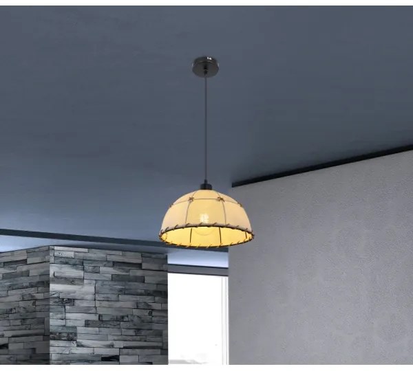 Globo 15442H - Csillár zsinóron REX 1xE27/60W/230V