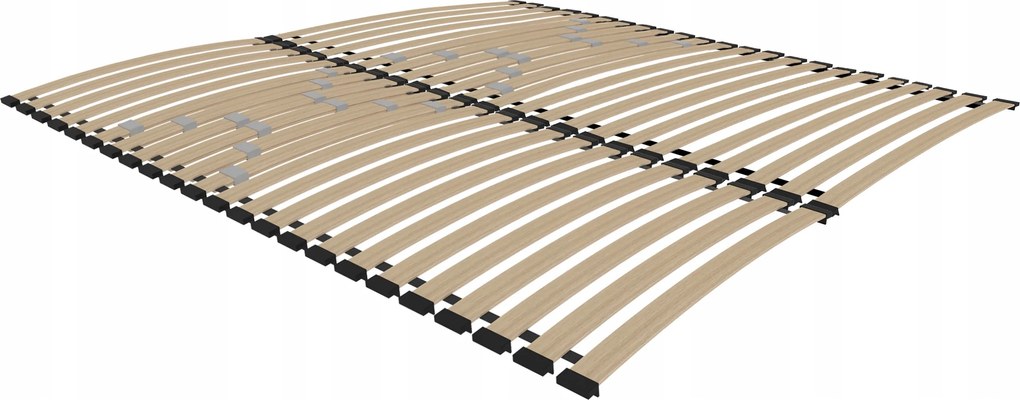 Ágyrács betét 140x200 Dualflex dupla állítható