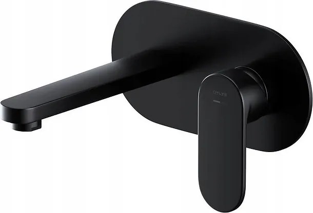 Crea falsík alatti mosdócsaptelep, szerelőtesttel, fekete (S951-333)