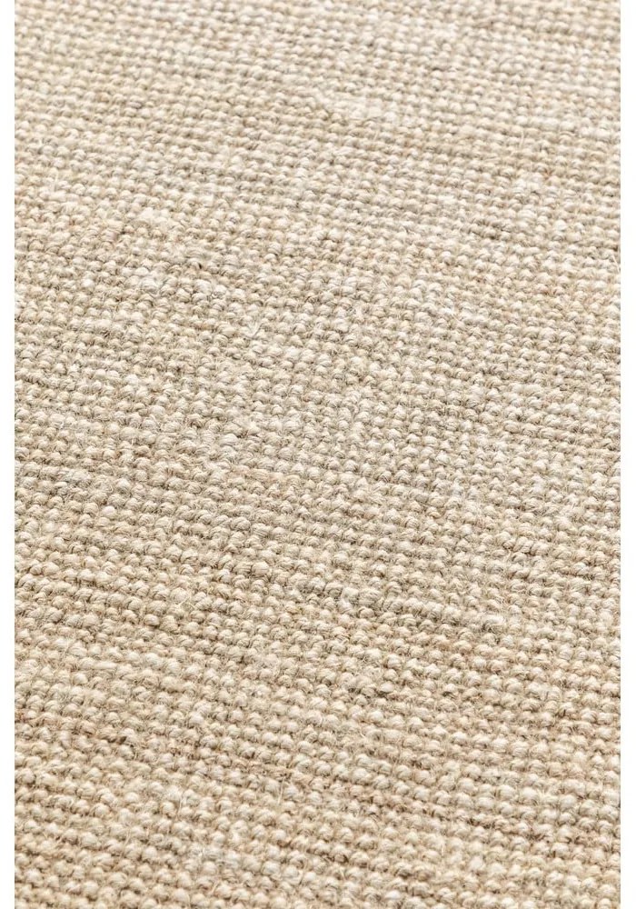 Krémszínű juta futószőnyeg 80x200 cm Bouclé – Hanse Home