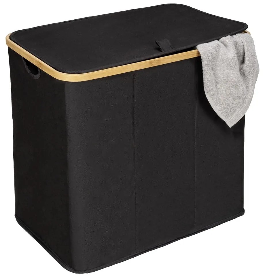 Textil szennyeskosár 105 l Trio Ecori – Wenko
